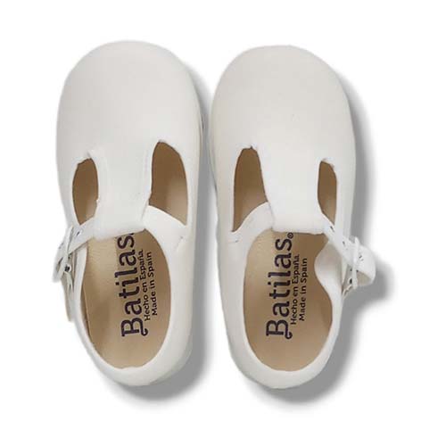 Batilas Pepito Lona Niño 12601 BLANCO CORDONETS - Imagen 5