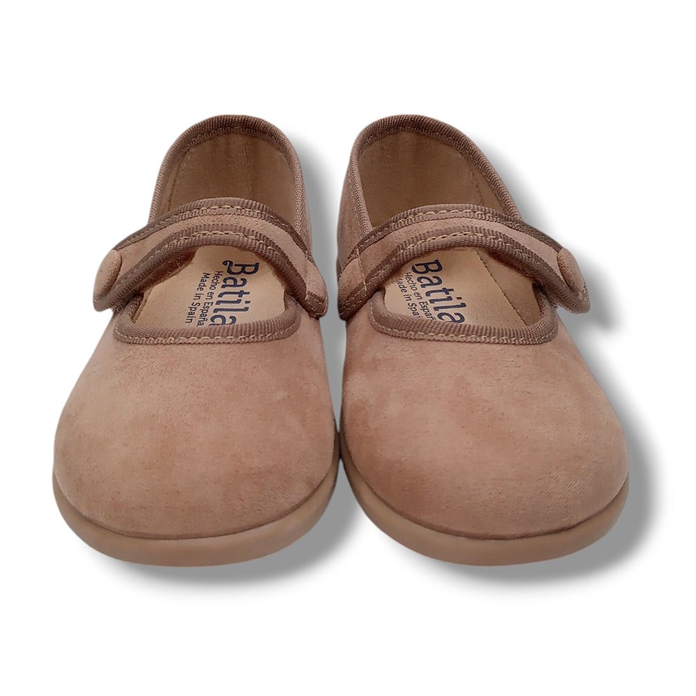 Batilas Merceditas Serratex Niña 17350 FANGO CORDONETS - Imagen 4