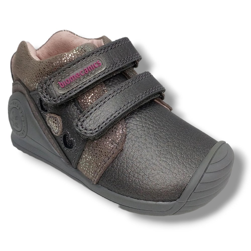 Biomecanics Botas Niña 211108 PLOMO CORDONETS