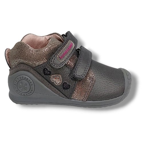Biomecanics Botas Niña 211108 PLOMO CORDONETS - Imagen 2
