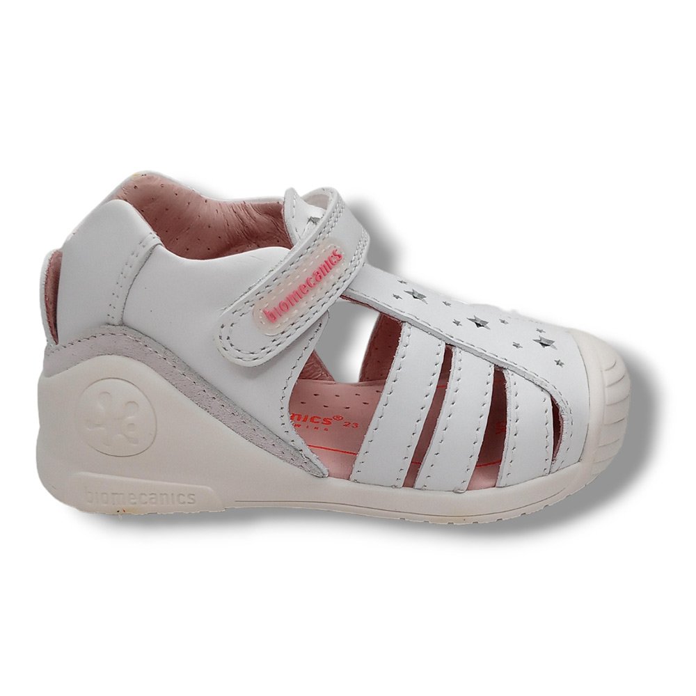Sandalia Cerrada Biomecanics 222101-C BLANCO CORDONETS - Imagen 2