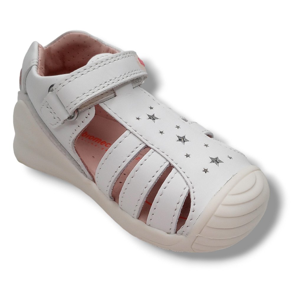 Sandalia Cerrada Biomecanics 222101-C BLANCO CORDONETS - Imagen 3