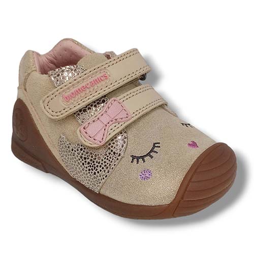 Biomecanics Botas Niña 231107-B DORADO CORDONETS