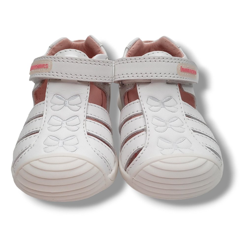 Sandalia Biomecanics Cerrada 232101-B BLANCO CORDONETS - Imagen 4