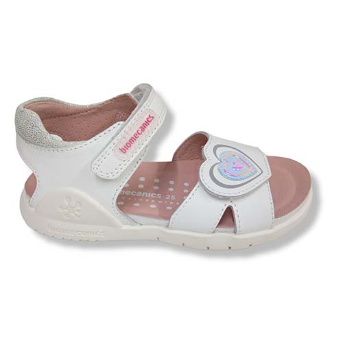 Sandalia Biomecanics 232239-C BLANCO CORDONETS - Imagen 2