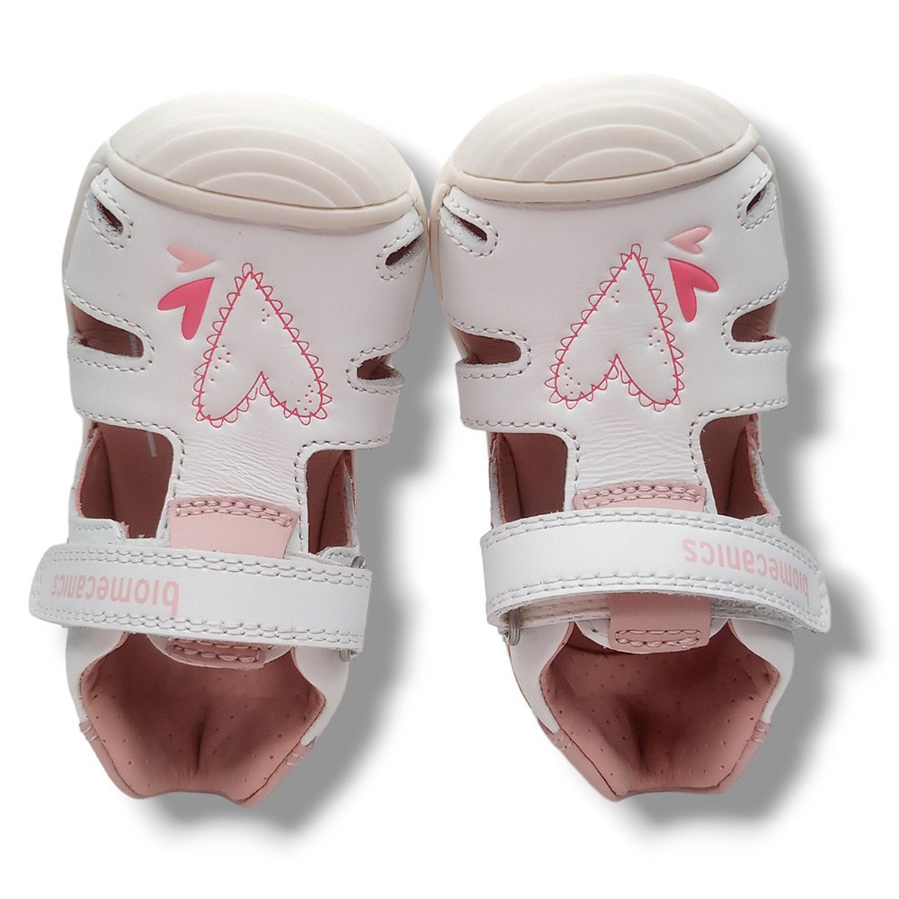 Sandalia Biomecanics Cerrada 242101-B BLANCO CORDONETS - Imagen 6
