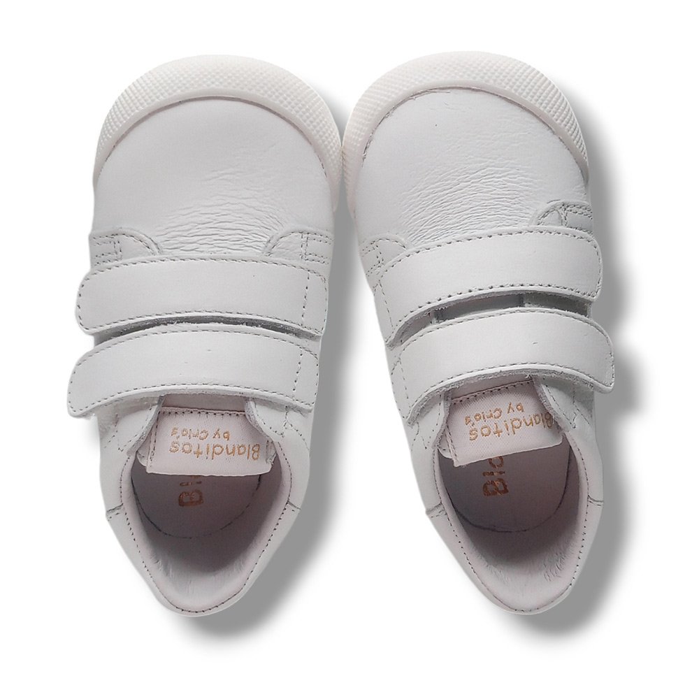 Blanditos by Crio's Deportivas Barefoot PARIS BLANCO26V Niño CORDONETS - Imagen 6