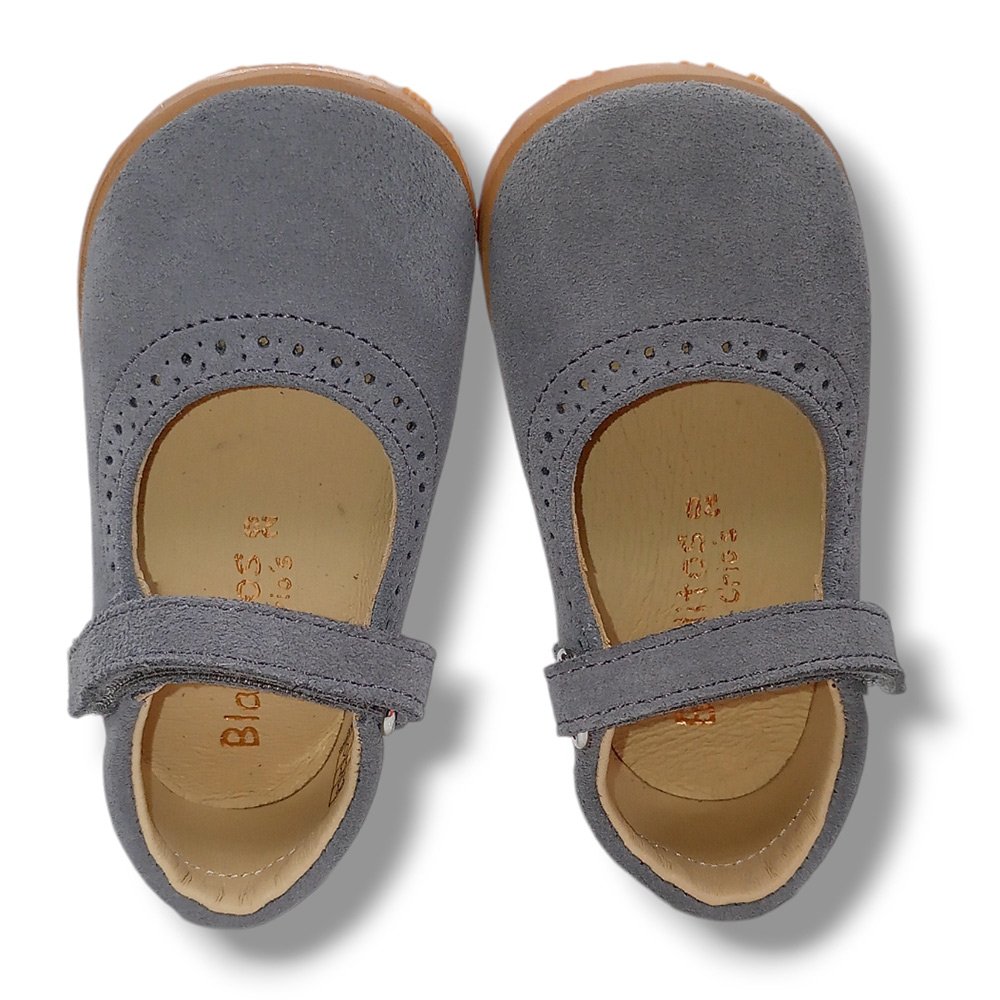 Blanditos by Crio's Merceditas Barefoot PRAGA GRIS25 Niña CORDONETS - Imagen 6