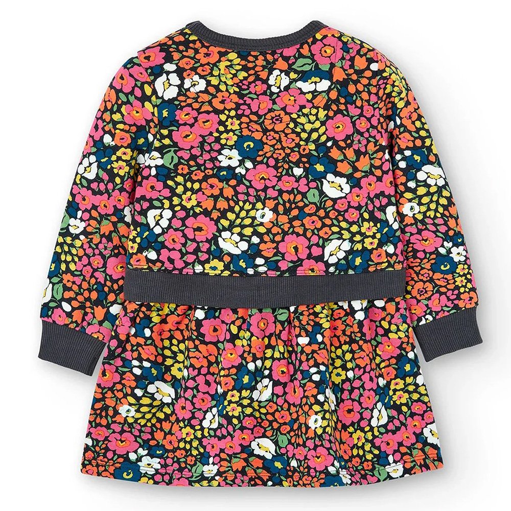Boboli Vestido de bebe niña 227078 MULTICOLOR CORDONETS - Imagen 4