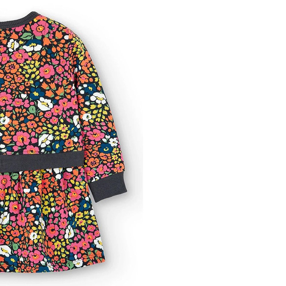 Boboli Vestido de bebe niña 227078 MULTICOLOR CORDONETS - Imagen 6