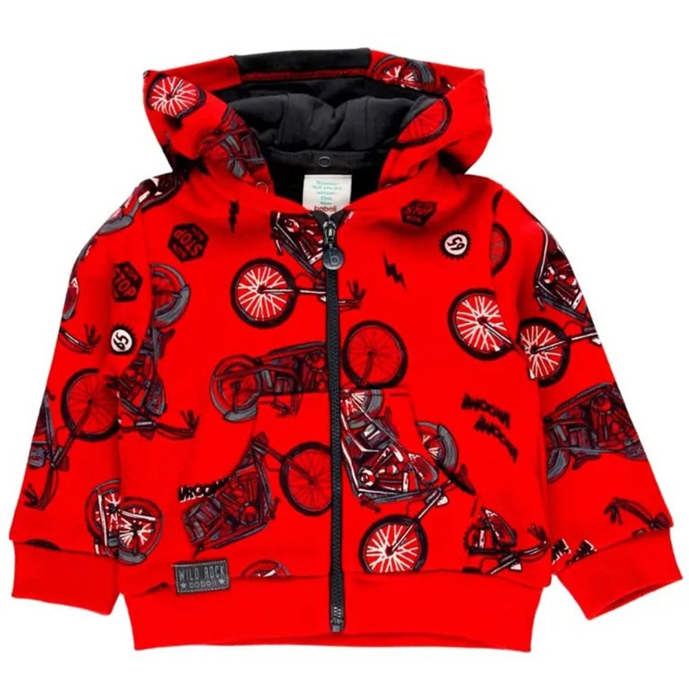 Boboli Sudadera Felpa básica de niño 315111 9962 ROJO CORDONETS - Imagen 3