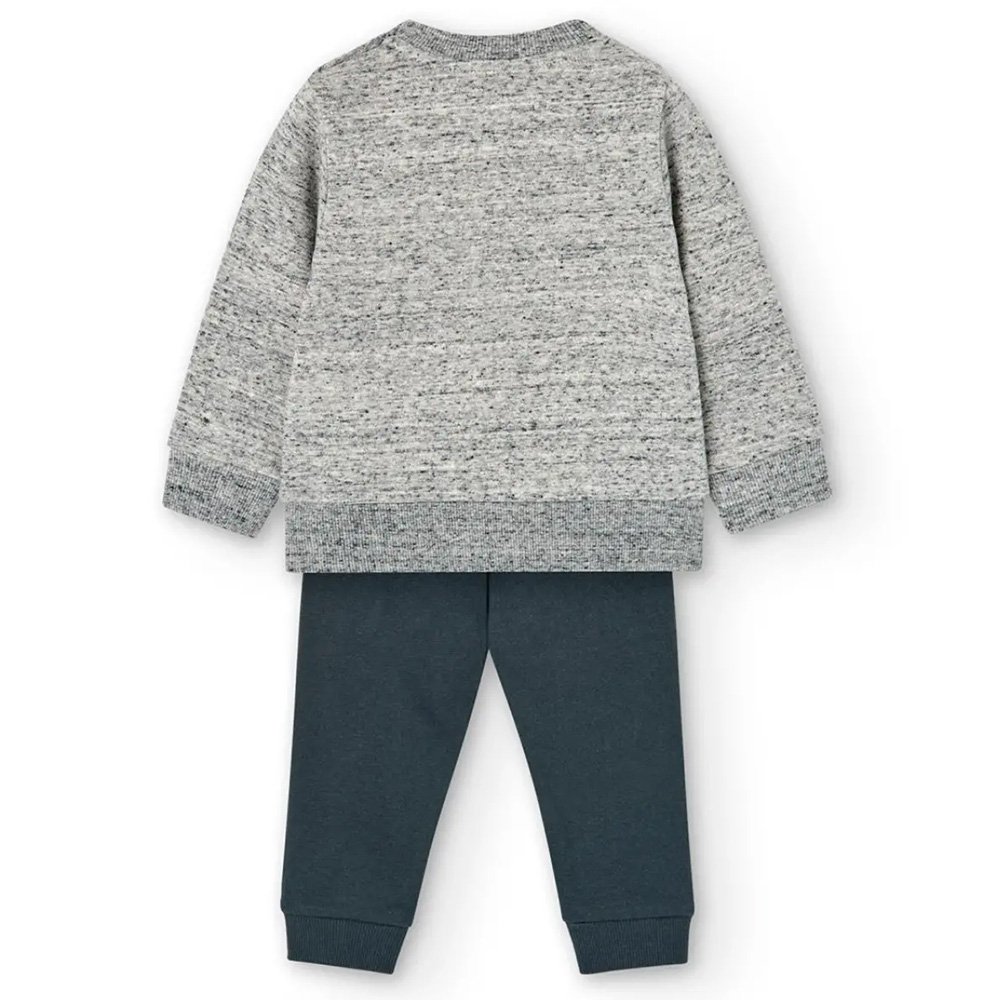 Boboli Conjunto Pack punto de niño 327103 8127 GRIS CORDONETS - Imagen 2