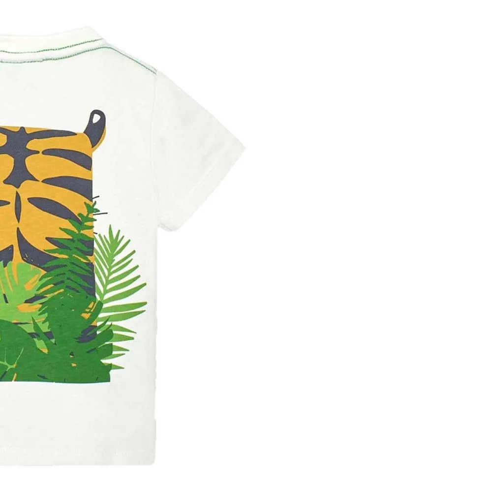Boboli Camiseta punto básica de niño 328070 1111 BLANCO CORDONETS - Imagen 6