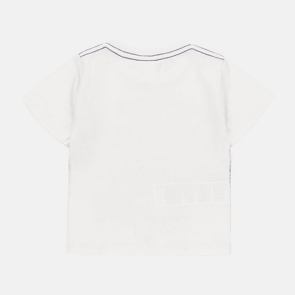 Boboli Camiseta punto básica de niño 342043 1100 BLANCO CORDONETS - Imagen 5