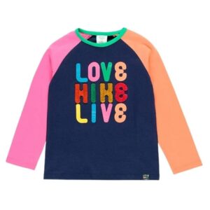Boboli Camiseta punto básica de niña 403030 2440 MARINO CORDONETS