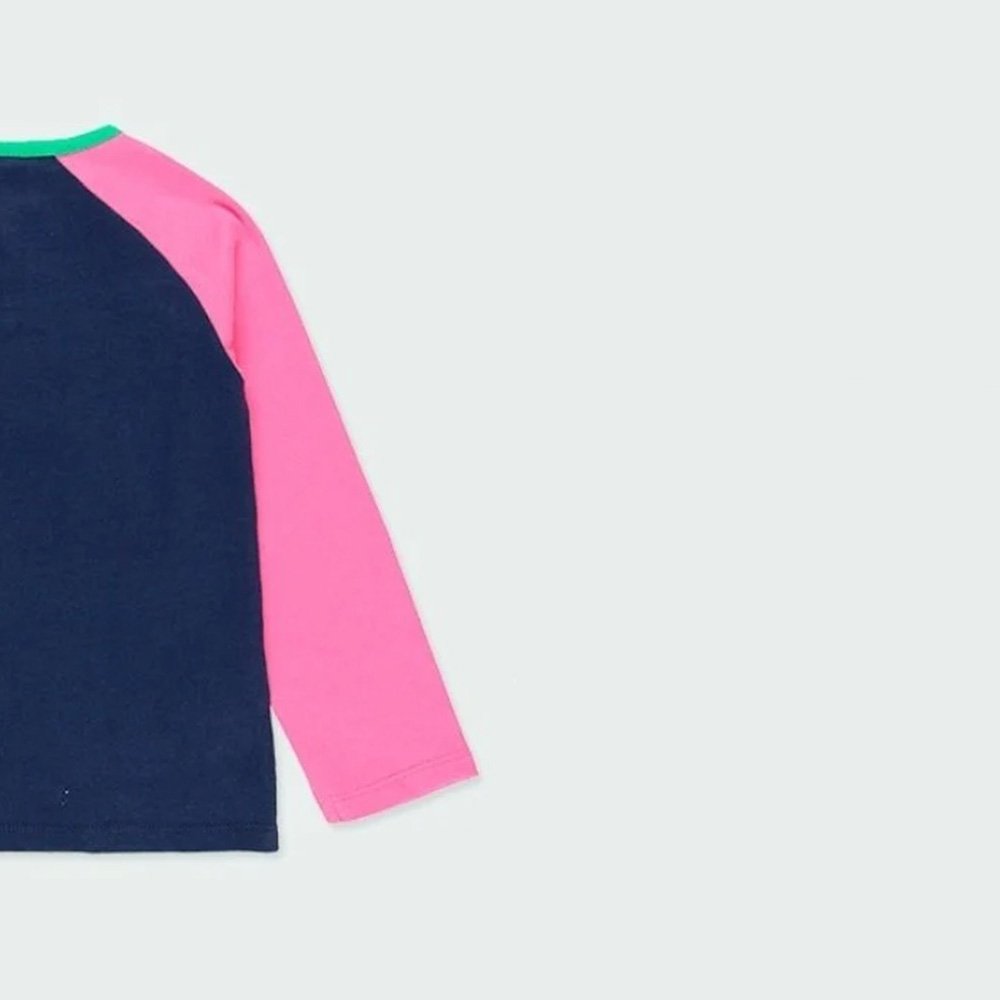 Boboli Camiseta punto básica de niña 403030 2440 MARINO CORDONETS - Imagen 6