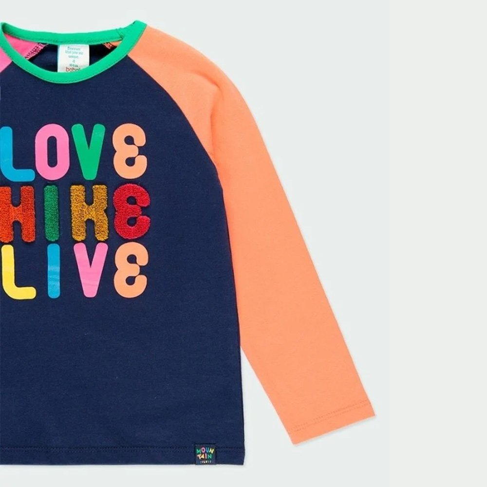 Boboli Camiseta punto básica de niña 403030 2440 MARINO CORDONETS - Imagen 7