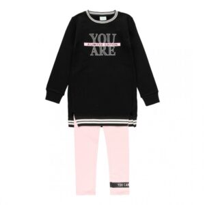 Boboli Conjunto Pack punto de bebé niña 405177 890 NEGRO CORDONETS