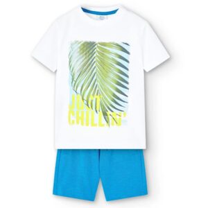 Boboli Conjunto Pack de punto de niño 528241 1100 BLANCO CORDONETS