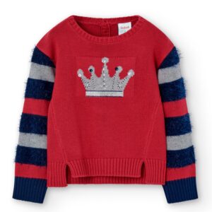 Boboli Jersey Tricotosa básica de niña 727220 3761 RUBI CORDONETS