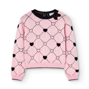 Boboli Jersey Tricotosa básica de niña 727499 3832 ROSA CORDONETS