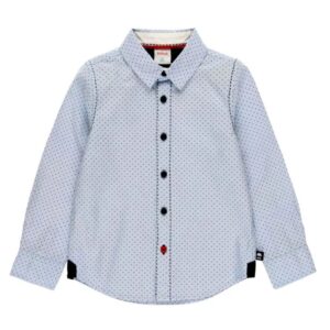 Boboli Camisa Manga Larga de niño 735218 9913 CIELO CORDONETS
