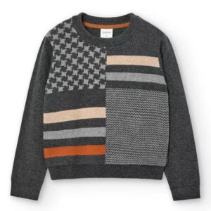 Boboli Jersey Punto básica de niño 737030 8124 GRIS CORDONETS