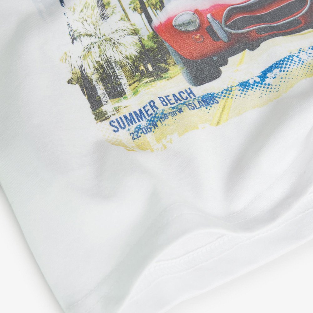Boboli Camiseta punto básica de niño 838223 1100 BLANCO CORDONETS - Imagen 8