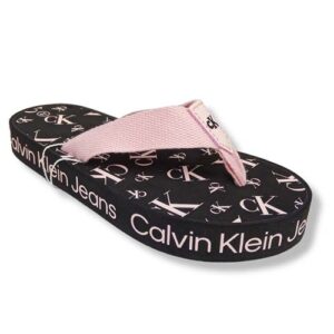 Chancla Calvin Klein Jeans Esclava V3A8-80520 NEGRO