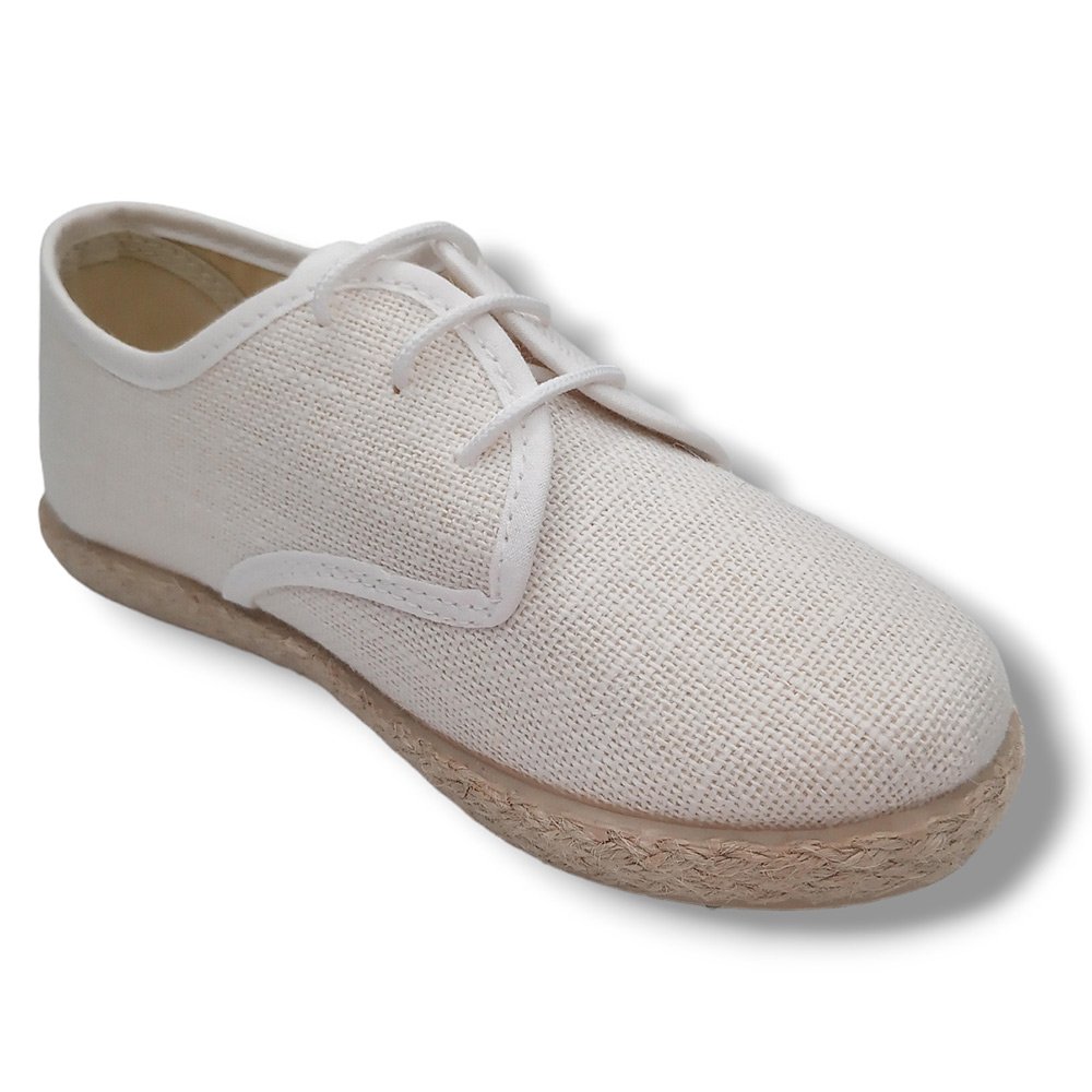 Zapatilla Lino Chuches 020007 BLANCO CORDONETS - Imagen 3