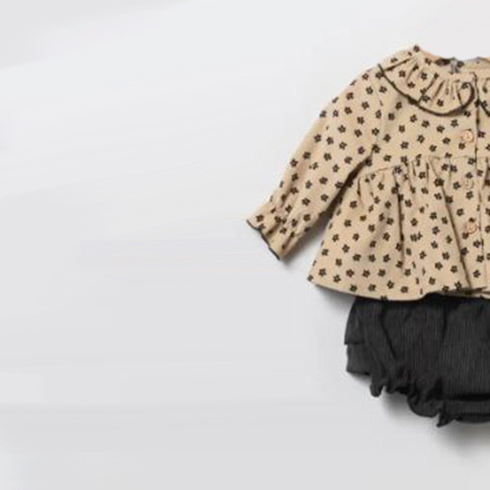 Coco Acqua Conjunto Pack de bebé niña 80304 BEIGE CORDONETS - Imagen 4