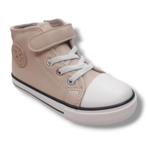 Conguitos Zapatillas Altas GOFLEX BAREFOOT Niña OSSH141104-BEIG BEIGE CORDONETS