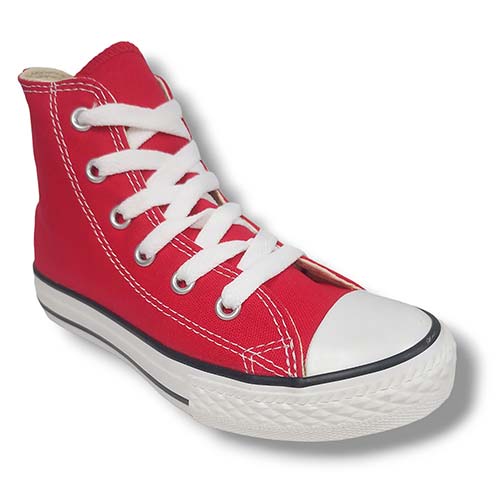 Botas Lona Converse 3J232C ROJO - Imagen 2
