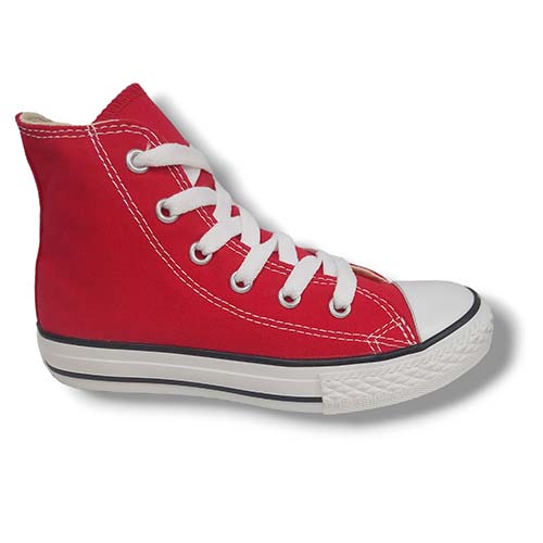 Botas Lona Converse 3J232C ROJO - Imagen 3