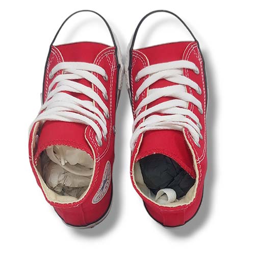 Botas Lona Converse 3J232C ROJO - Imagen 7