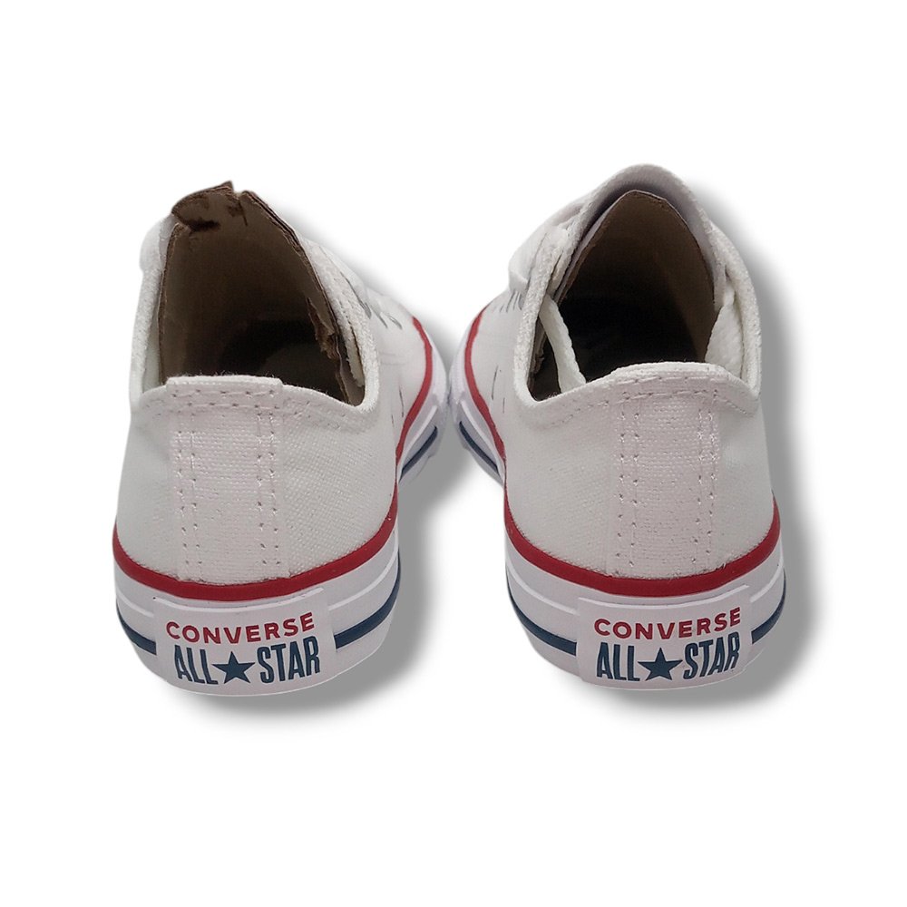 Converse Zapatilla Lona Sneakers Niño 3J256C BLANCO CORDONETS - Imagen 5