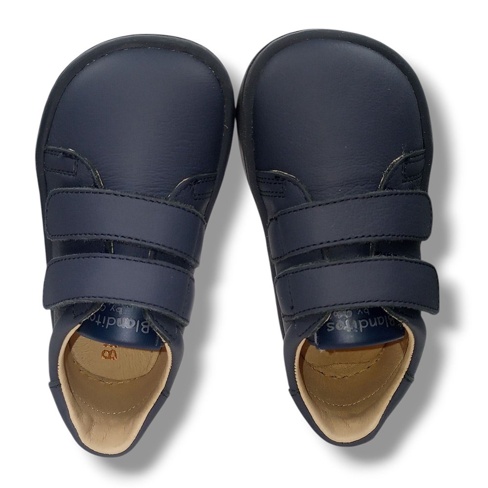 Blanditos by Crio's Deportivas Barefoot ATENAS MARINO26 Niño CORDONETS - Imagen 6