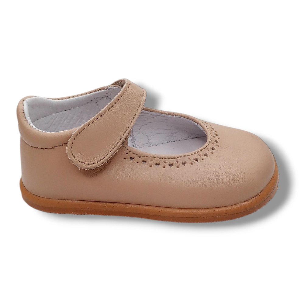 Blanditos by Crio's Merceditas Barefoot CALMA BEIG25V Niña CORDONETS - Imagen 2