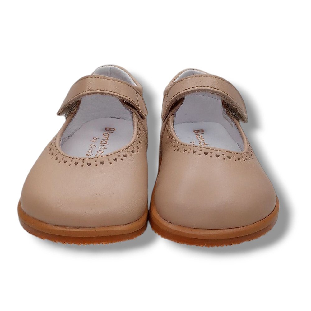 Blanditos by Crio's Merceditas Barefoot CALMA BEIG25V Niña CORDONETS - Imagen 4