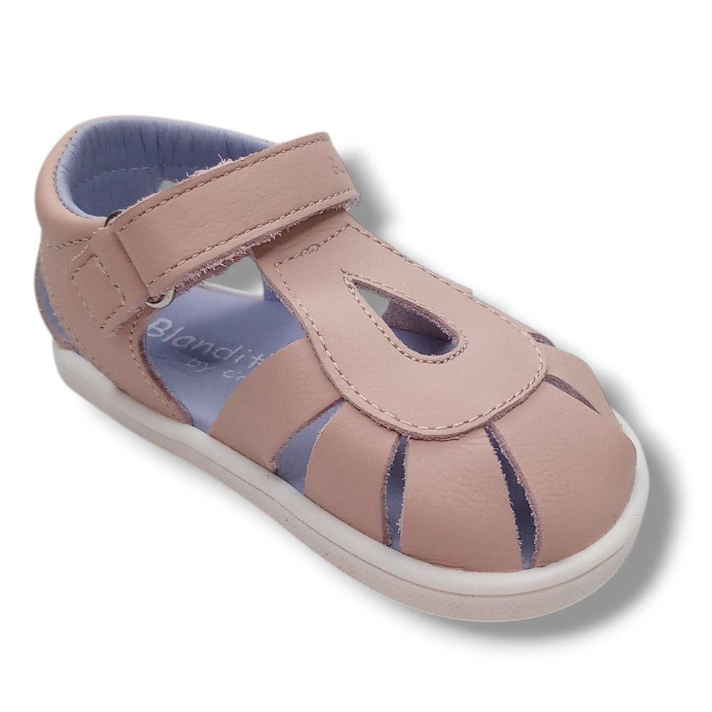 Blanditos by Crio's Sandalia Cerrada Barefoot INDIA BABY25V Niña CORDONETS - Imagen 3