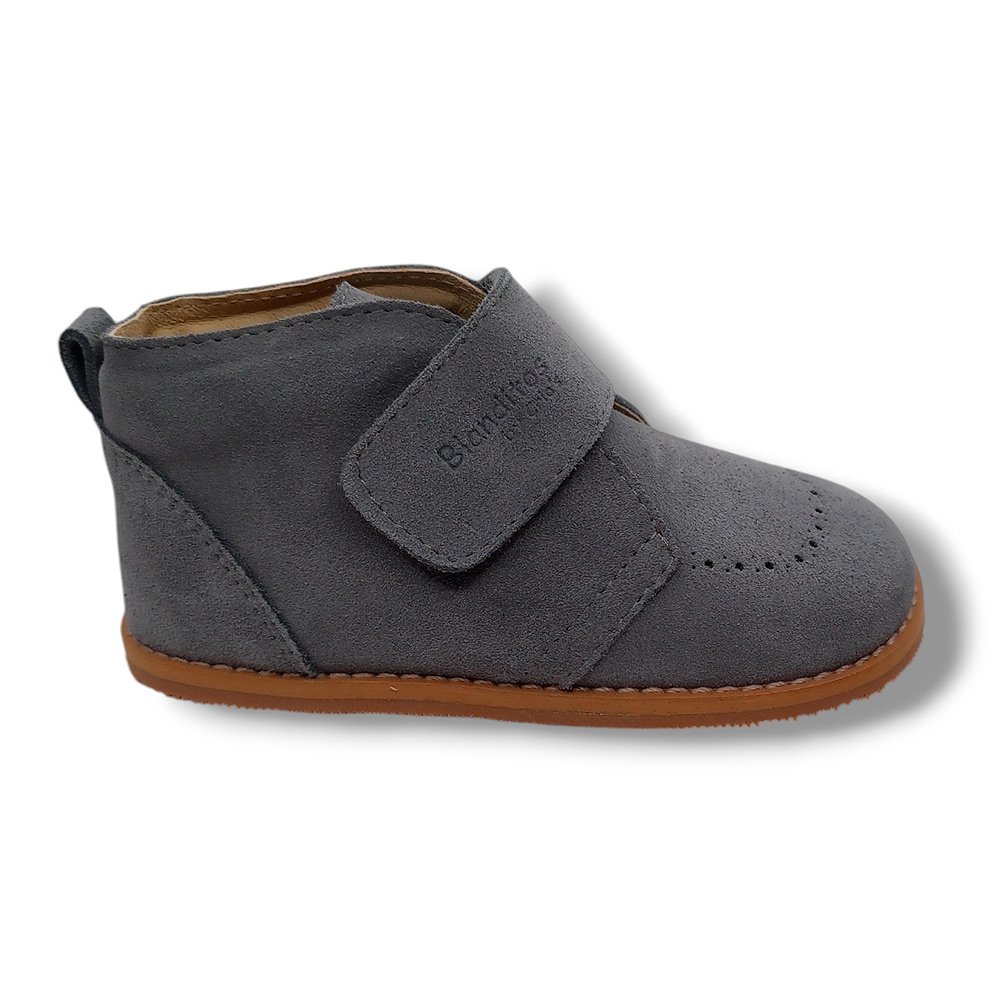 Blanditos by Crio's Botas Barefoot TURIN GRIS25 Niño CORDONETS - Imagen 2