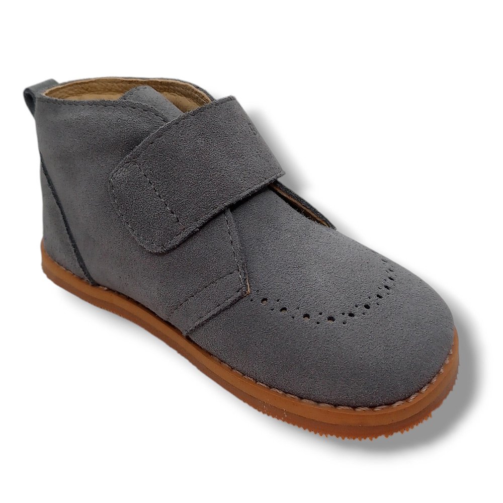 Blanditos by Crio's Botas Barefoot TURIN GRIS25 Niño CORDONETS - Imagen 3