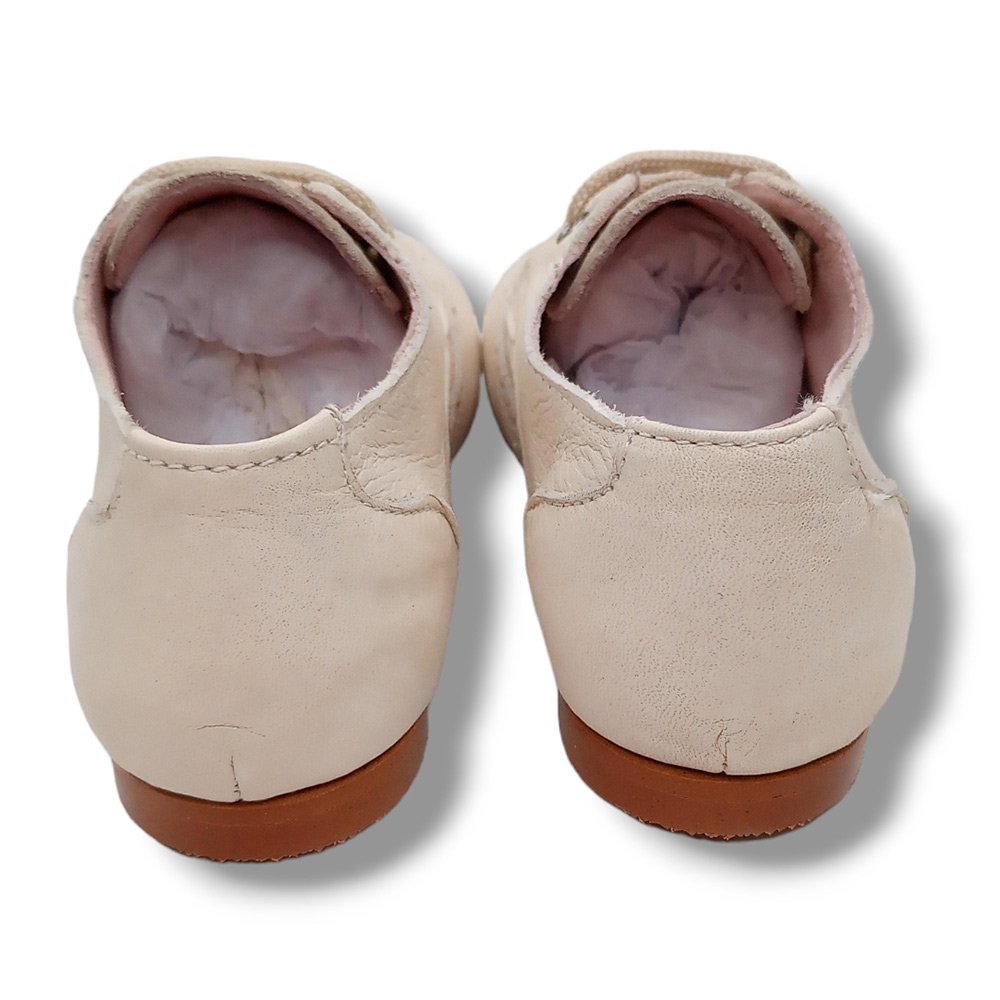Zapato Blucher Inglesito Dardos 30316 BEIGE CORDONETS - Imagen 5