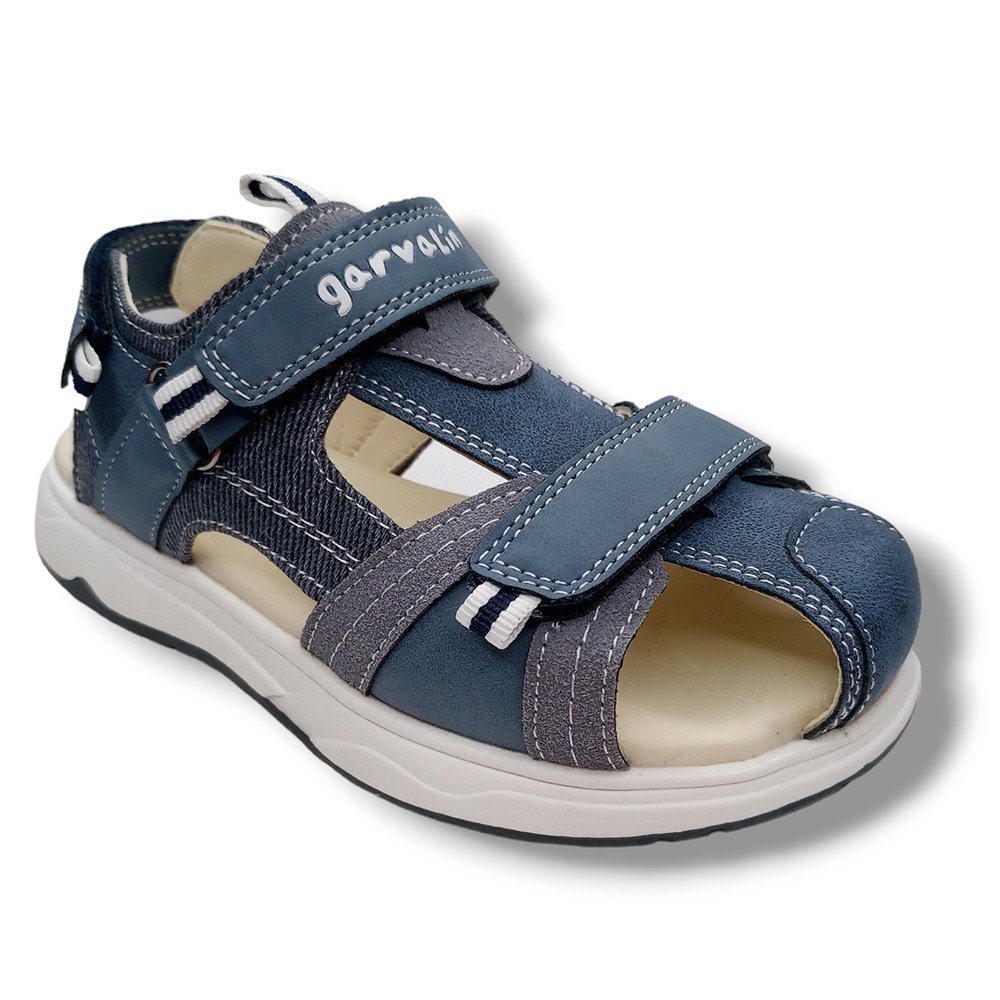 Garvalin Sandalia Cerrada Niño 232650-A JEANS CORDONETS