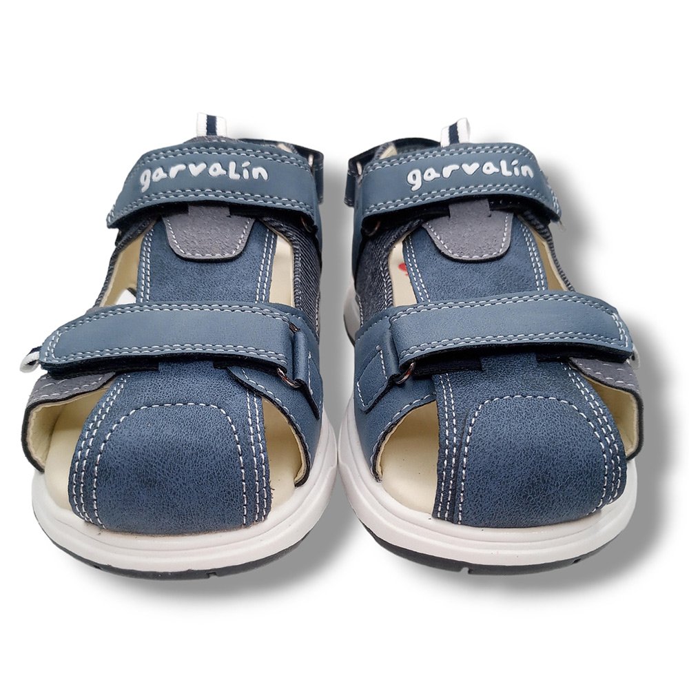 Garvalin Sandalia Cerrada Niño 232650-A JEANS CORDONETS - Imagen 4