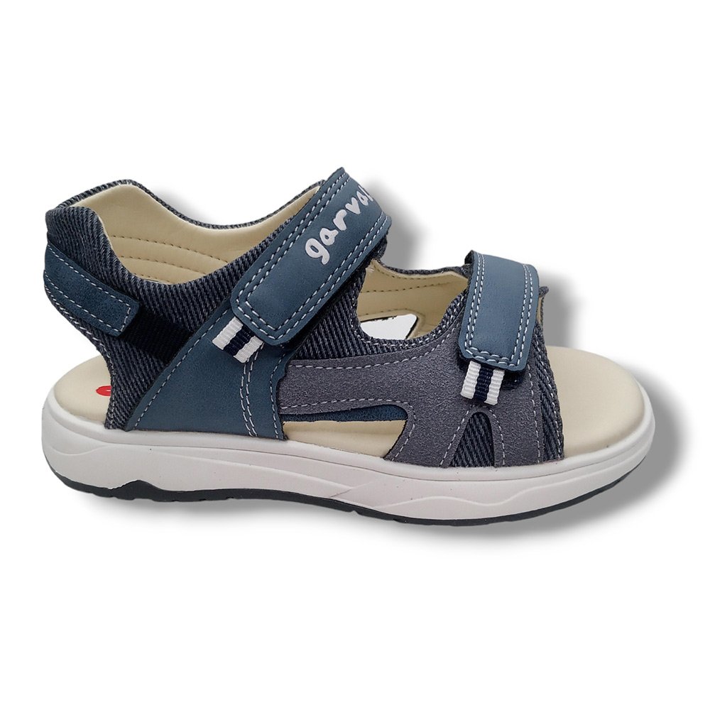Garvalin Sandalia Abierta Niño 232651-A JEANS CORDONETS - Imagen 2