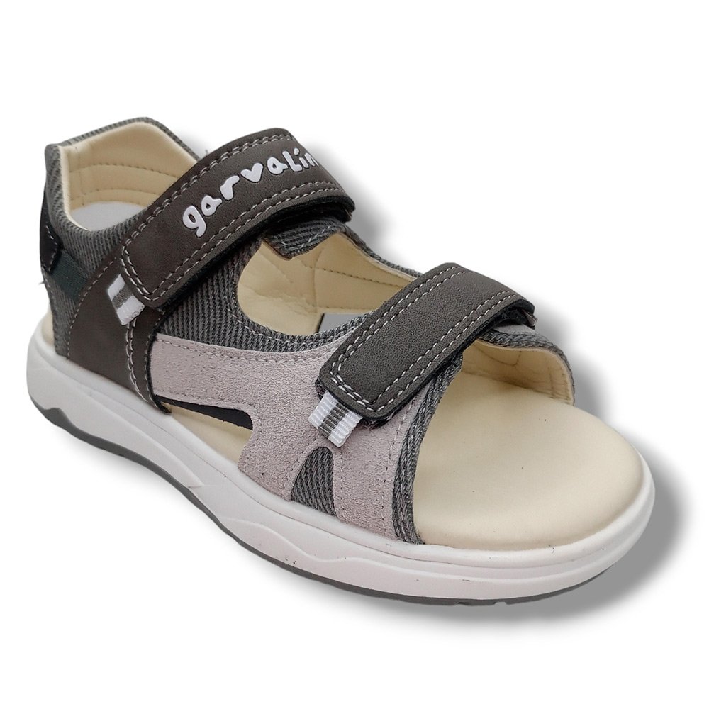 Garvalin Sandalia Abierta Niño 232651-B GRIS CORDONETS