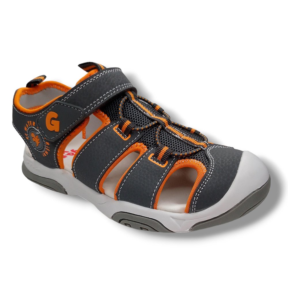 Garvalin Sandalia Cerrada Niño 232850-A GRIS CORDONETS
