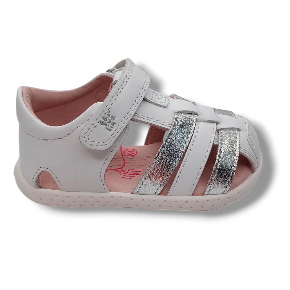 Garvalin Sandalia Abierta Niña 252332-C313 BLANCO CORDONETS - Imagen 2