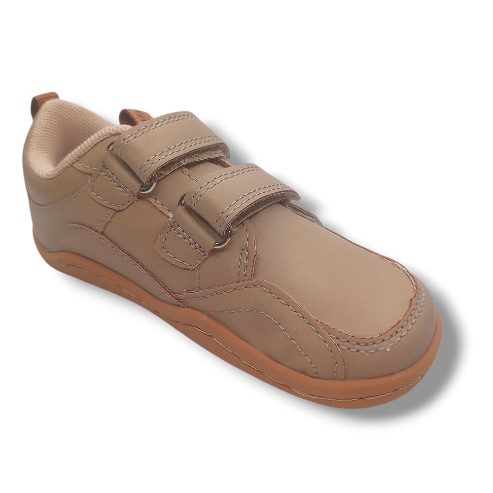 Gioseppo Zapatillas Barefoot 76510 DARFUR TAUPE ARENA CORDONETS - Imagen 3